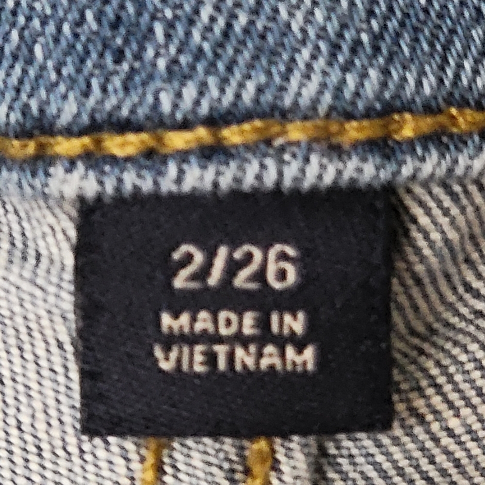 Universal Thread High Rise Button Fly Cuff Jeans … - image 6